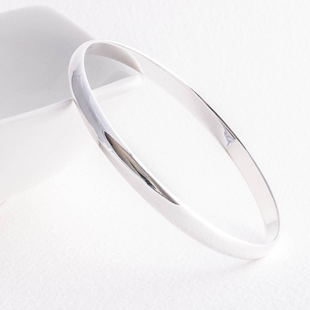 Classic Solid Sterling Silver Bangle